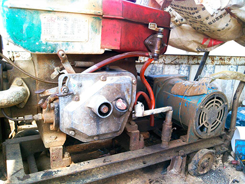 旬阳单杠柴油机发电机出租